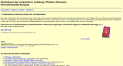 Desktop Screenshot of hohenzollern-home.com
